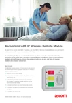 Ascom teleCARE IP wireless 
bedside module product sheet