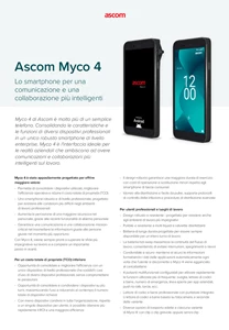 Myco 4 product sheet